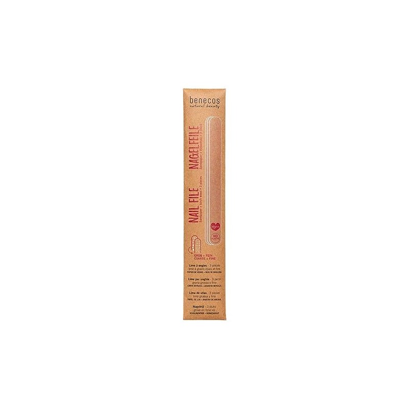 benecos - Nail Files - Set of 3 - Sandpaper