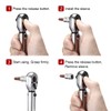 BULLTOOLS 1/4-inch Drive Click Torque Wrench Set Dual-Direction Adjustable 90-tooth