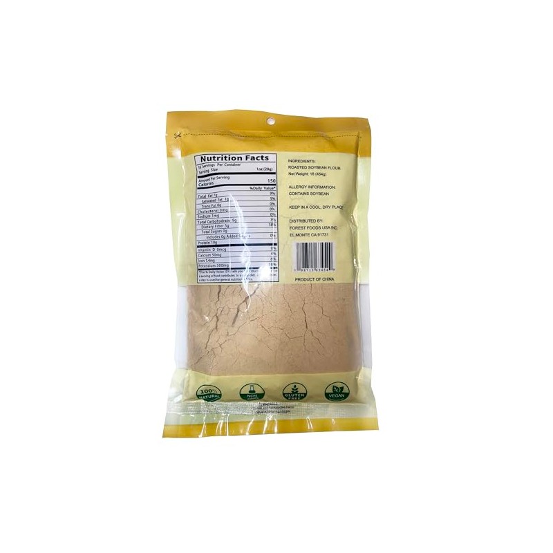 Roasted Soybean Flour-Kinako 熟黄豆粉 16oz