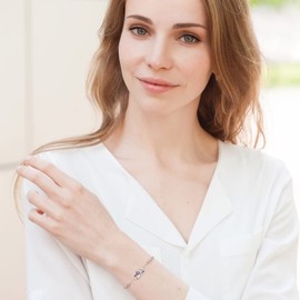 Memorjew Birthstone Bracelet for Women - 925 Sterling Silver Bracelet Gifts for Women, December Tanzanite Birthstone Bracelet Anniversary Mothers Day Birthday Gifts for Women Mom Wife Girlfriend Her