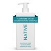 Native- Champú y acondicionador fortalecedores Cashmere & Rain, 16,5 oz