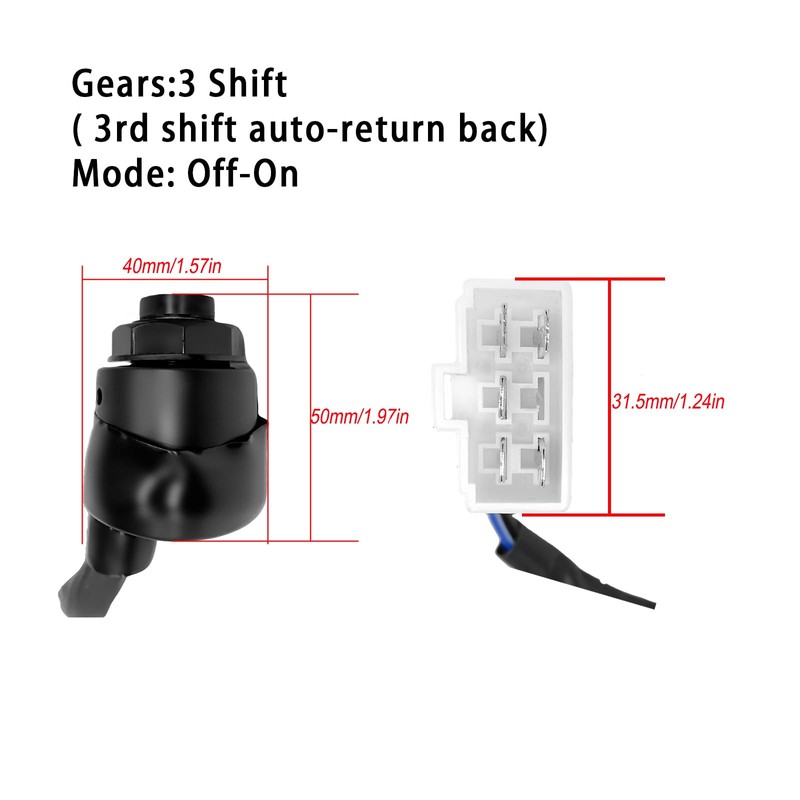 Ignition Key Switch for Kawasaki Mule 610 4X4 KAF400 KAF