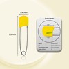 Lxnoap 10 pcs Cloth Diaper Pins Stainless Steel Traditional Safety