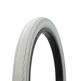 Fenix Slick Tread Bicycle Tire 20 x 2.125, for Fits S-2 Bike Rims, (Grey/White)