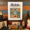 Modelo Tiles 15" x 12" Metal Beer Sign W/ Reinforced