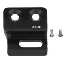 Bicycle Front Derailleur Hanger Aluminium CNC Processing Anodic Oxide Coating Road Bike Front Derailleur Hanger for Accessory Black