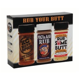 Rub Your Butt Championship BBQ Seasoning Gift Pack