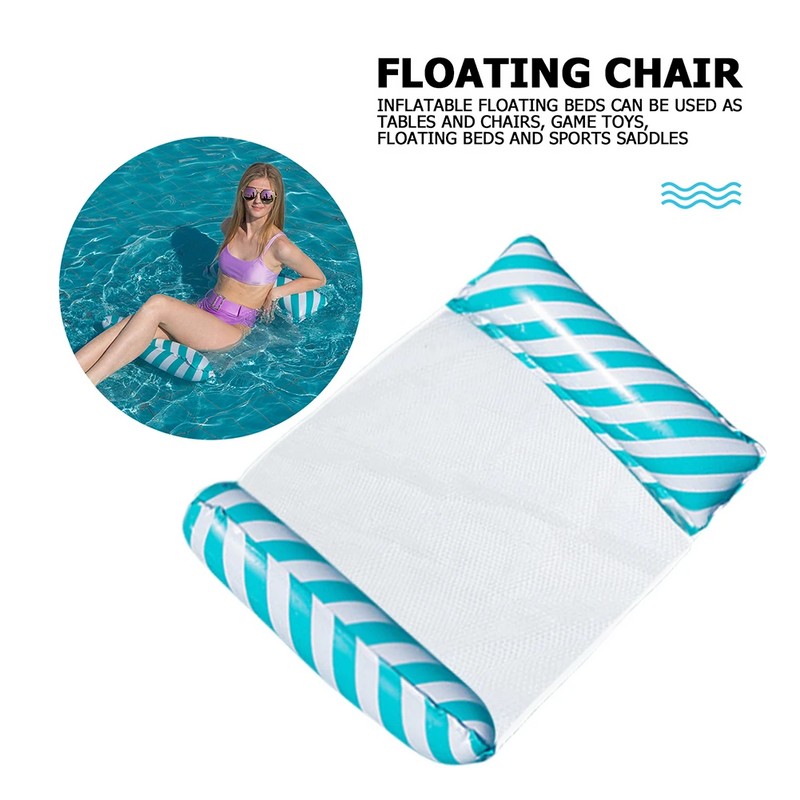 Inflatable Pool Lounge Chairs for Adults – Mesh Sling Water