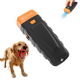 SAIJZEK. Ultrasonic Dog Trainer | Bark Deterrent Training Device | Anti Barking Silencer | Barks No More Devices | Stop Control Dogs Bad Behavior | Stopper Corrector Clicker Repellent