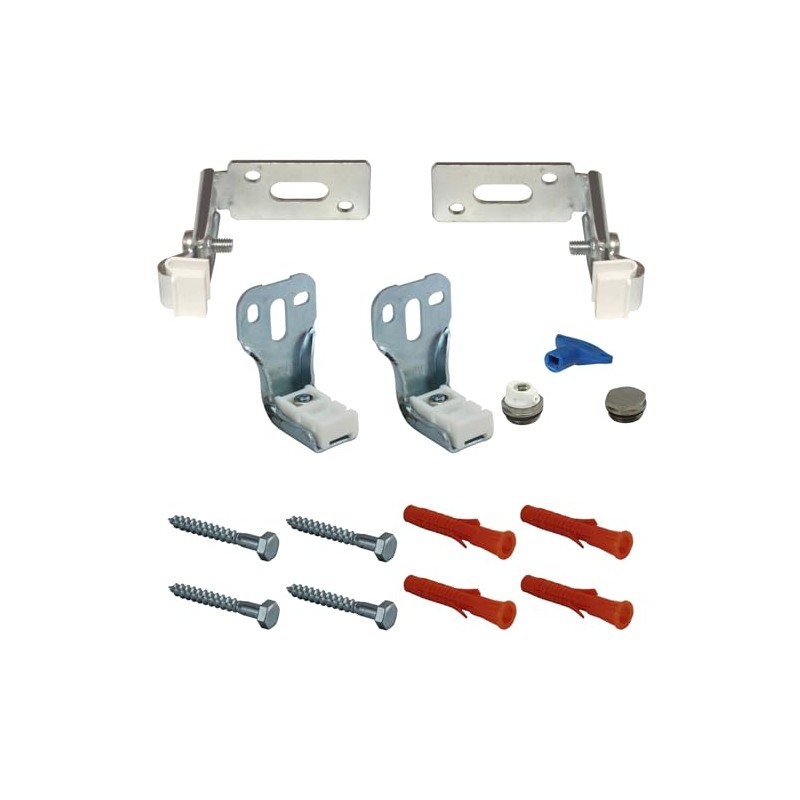 Jabema 2 x Radiator Mounting with Side Tabs and 1