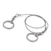 Gatuida Pocket Outdoor Survival Emergency Wire Saw Durable Stainless Steel