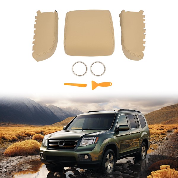 KUAFU Center Console Armrest Cover & Door Armrest Cover Compatible