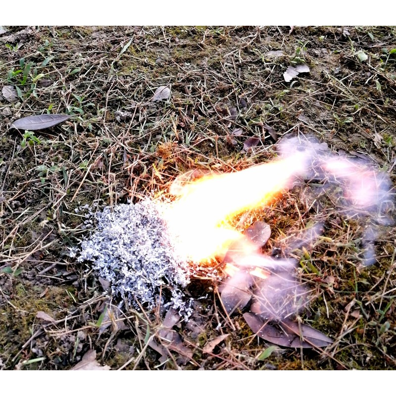 Bushcraft Emergency Fire Starter 20 Bags Magnesiums 99% Pure For