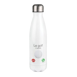 Golf M'appe Insulated Flask - White