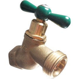 CFI 1/2" FIP Arrow Brass Style Brass Heavy Duty No-Kink Multi-turn Hose Bibb (1/2" Female)