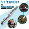 Dreyoo Multitool Bit Driver Extender, Multi Tool 1/4 Bit, Bit
