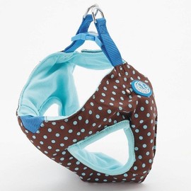 ペティオ (Petio) エアーハーネス ドット XS(ミニ犬) ブルー