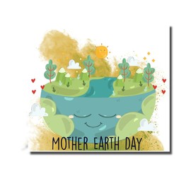 Mother Earth Day Waterproof Sticker Decal
