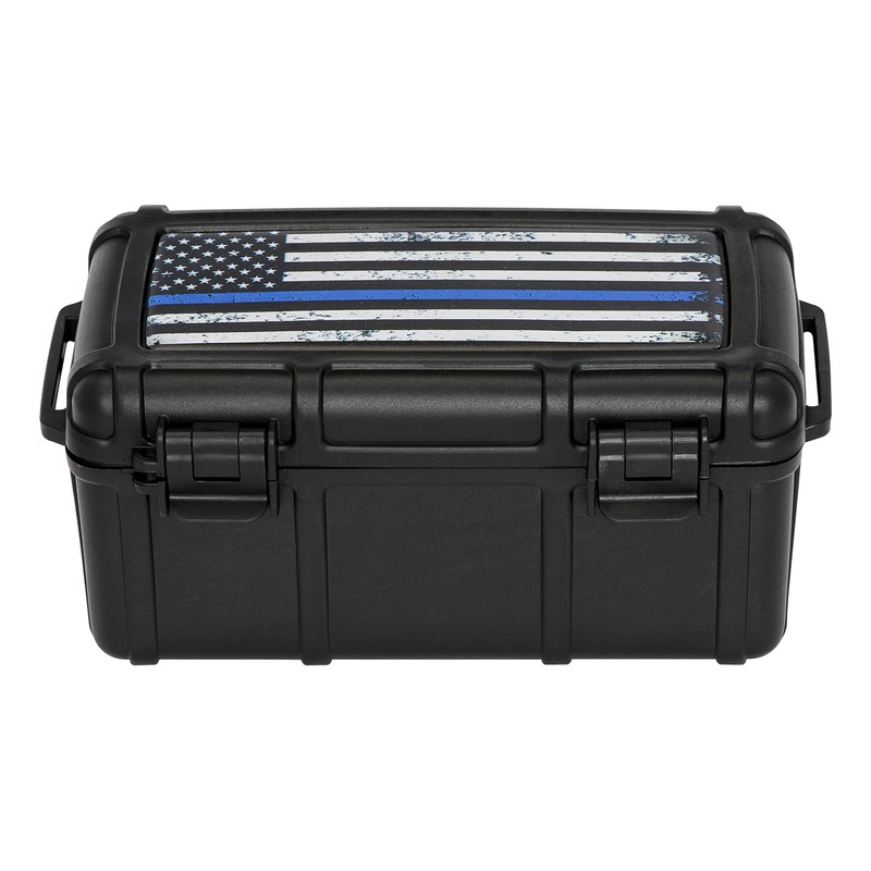 Cigar Caddy Waterproof Travel Cigar Humidor for 15 Cigars, First
