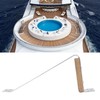 Teak Mast Steps for Yachts, Solid Construction, Safe Access, Wear-Resistant,
