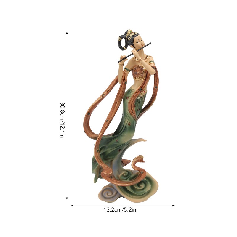 Resin Ancient Beauty Statue Chinese Style Classical Beautiful Women Figurine