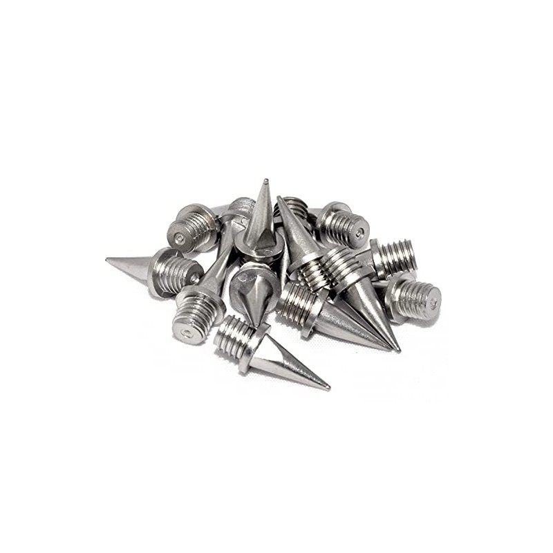 ecoSpikes Stainless Steel Track and Cross Country Spikes (1/2" Silver,