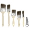 QWORK® 5-Piece Paint Brush Set, Paintbrushes Decorating, Sash and Trim