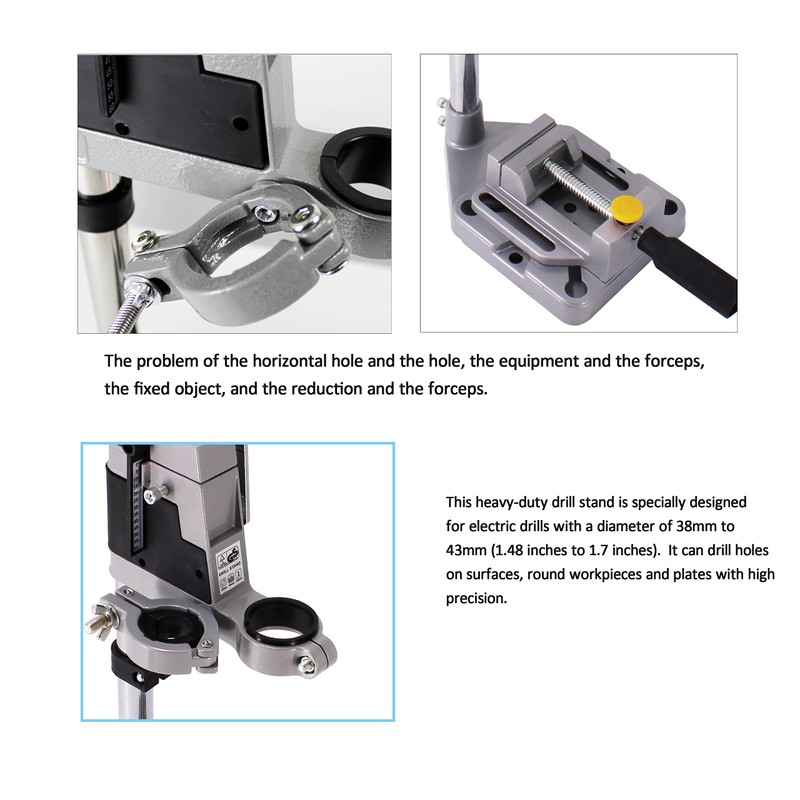 HFS(R) Adjustable Drill Press Rotary Tool Workstation Stand Universal Bench