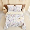 QSH 100% Cotton Quilt King Size Bedding Set (110"x98") 3Pcs