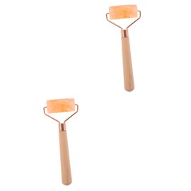 Baluue 2pcs Face Massage Roller Tool Facial Beauty Massager Face for Neck and Back Facial Lifting Device
