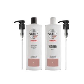 System 3 Cleanser Shampoo And Scalp Therapy Conditioner 33.8 Ounces (Pumps Included)