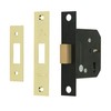 Sterling MLD330 3-inch/76mm 3-Lever Deadlock - Brass