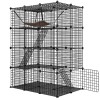 SEGAWE Large Cat Cage with Hammock Indoor DIY Indoor Catio