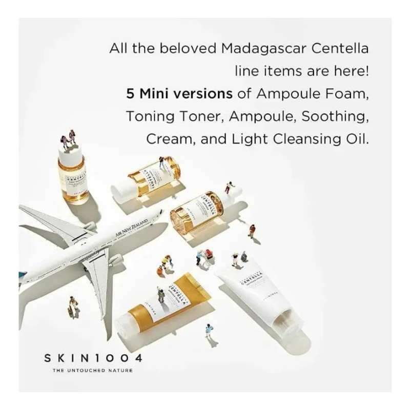 Skin1004 Madagascar Centella Travel Kit, Juego De 5 Piezas