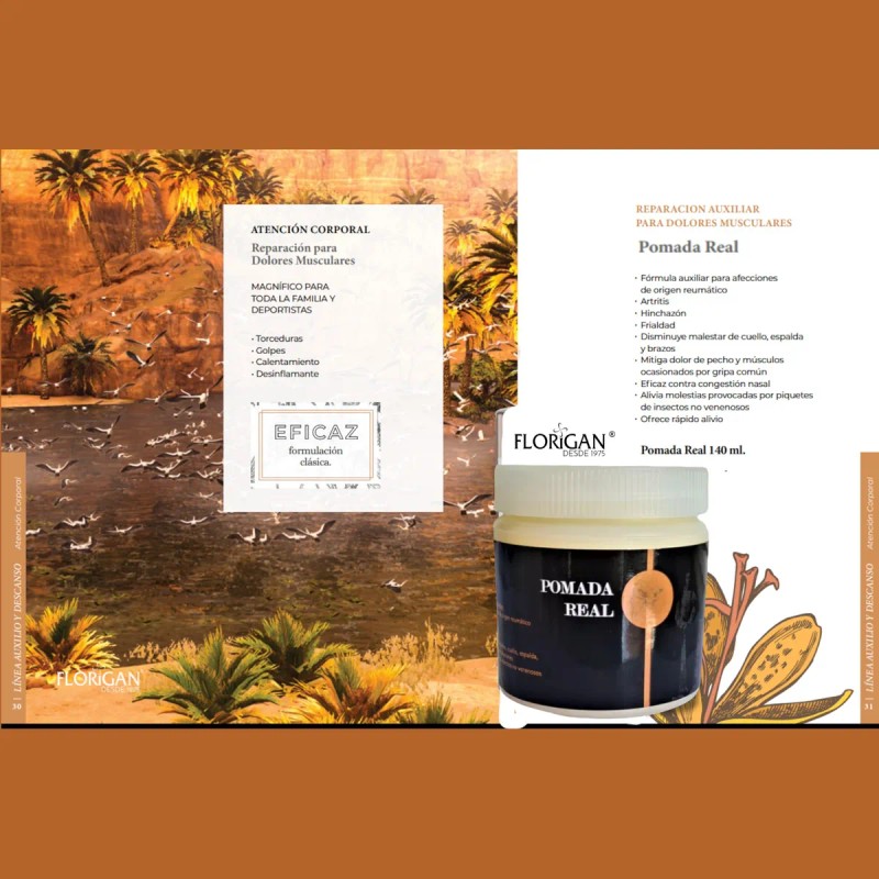 Hielo Mineral Florigan 2pz + 2 Pomada Real Blanca Para