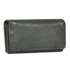 Bear Design Cow Lavato Dames Wallet CL9918 Green, L. Olijf