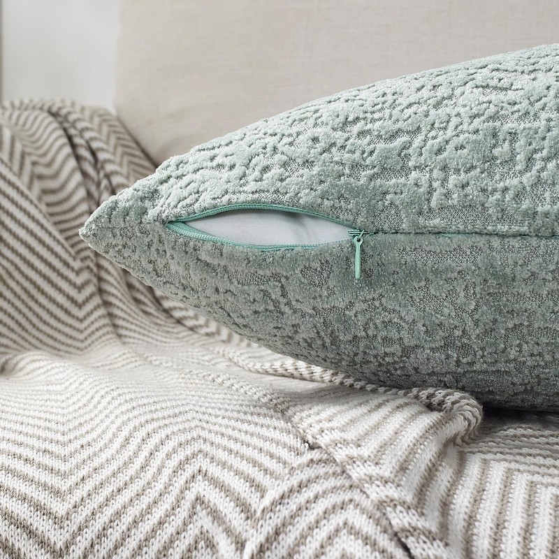 Booque Valley Velvet Pillow Covers Set of 2 Soft and