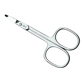 Pfeilring Baby Scissors Rounded Tip Nickel Plated Large Eye in Blister Pack
