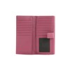 Mandarina Duck Mellow Leather Wallet with Flap L Red Violet,