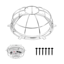 Fire Sprinkler Head Protector, Smoke Alarm Fire Sprinkler Head Cap Covers Replacement for Ceiling Fit 1/2 & 3/4
