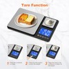 KUAIVO 0.001oz/33lbs Dual Platform Food Kitchen Scales Digital Weight Grams
