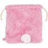 Skater ZKT1-A Boa Drawstring Cinnamoroll, Sanrio Drawstring Bag, 10.0 x