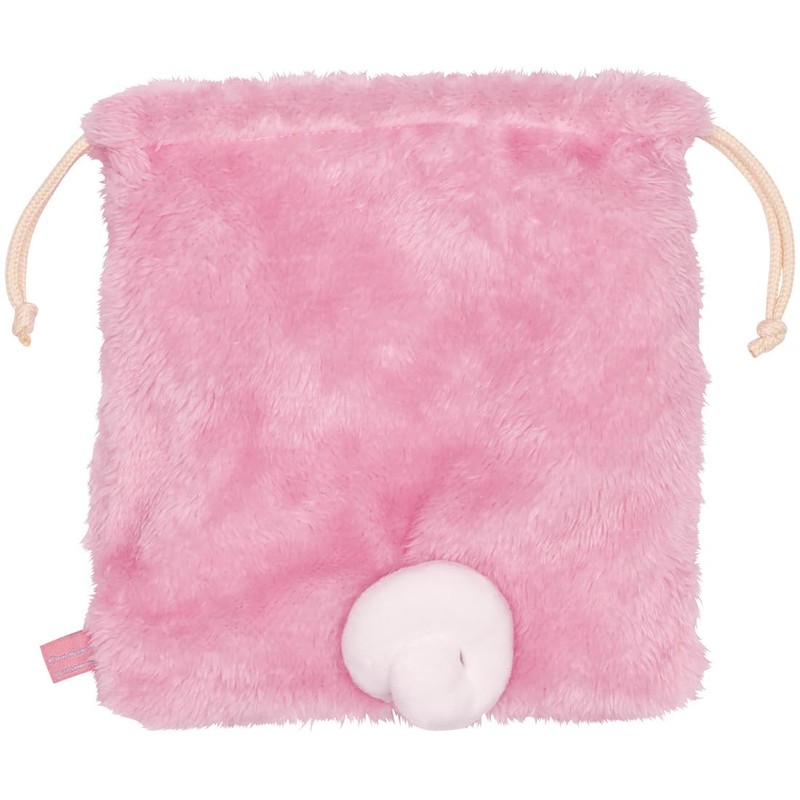 Skater ZKT1-A Boa Drawstring Cinnamoroll, Sanrio Drawstring Bag, 10.0 x