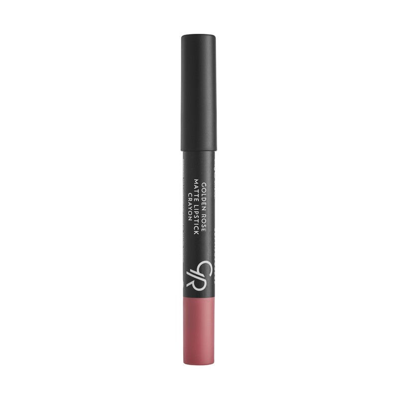 Golden Rose Matte Lipstick Crayon #12 Sea Pink Light by