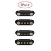2 Pair Magnetic Pogo Pin Connector, 2/3/4/5P 2A Pogopin Magnetic