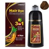 Champú para teñir el cabello 3 en 1 para cabello