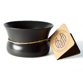 Historically Modern Designs The Oaxaca Tequila & Mezcal Glass Volcanic Ash Finish Set of 2