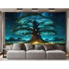 Homxi Tapestry Forest Tree 200 x 200 cm, Tapestry Forest