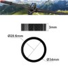 cyclingcolors Bicycle Ahead Stem Spacer Distance Rings Carbon MTB Road