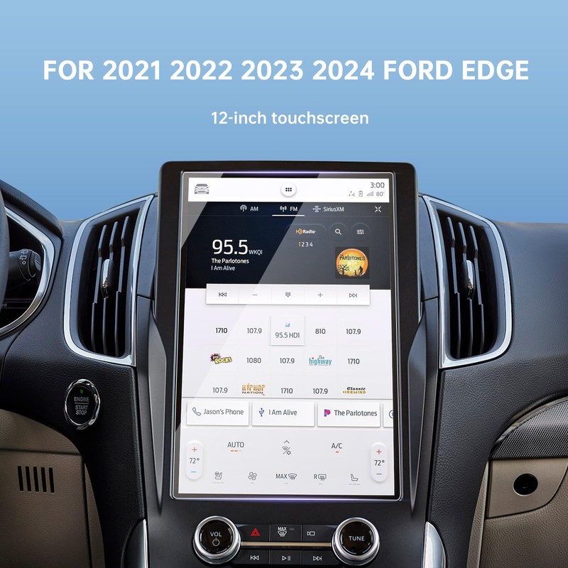ZCLINKO for 2021 2022 2023 2024 Ford Edge Screen Protector